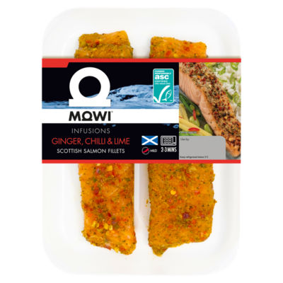 Infusions Ginger, Chilli & Lime Scottish Salmon Fillets 220g