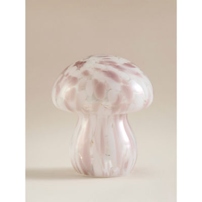 Pink Mini Mushroom Confetti Table Lamp thumbnail 2