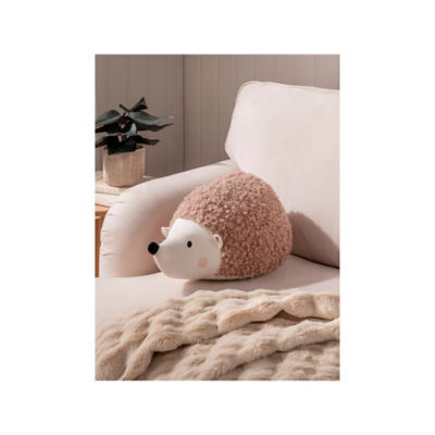 Stacey Solomon Natural Hedgehog-Shaped Cushion