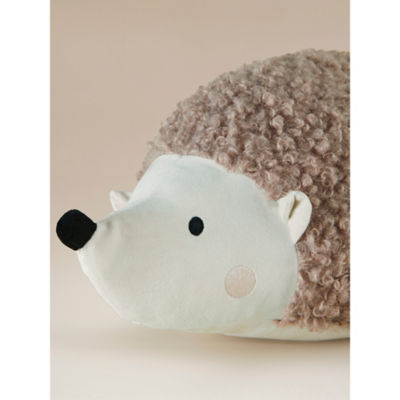 Stacey Solomon Natural Hedgehog-Shaped Cushion thumbnail 5