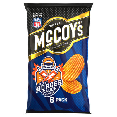 Secret Burger Sauce Multipack Crisps 6 Pack thumbnail 2
