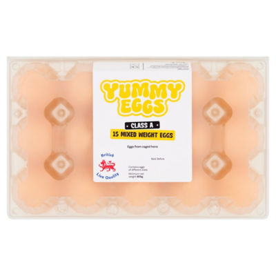 15 Mixed Weight Eggs 805g thumbnail 2