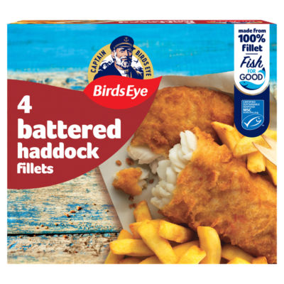 4 Haddock Battered Fish Fillets 400g thumbnail 2