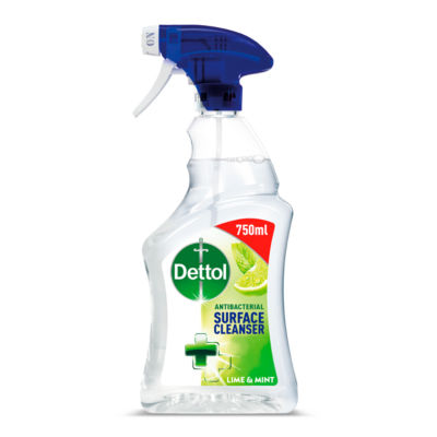 Lime & Mint Antibacterial Surface Cleanser 750ml