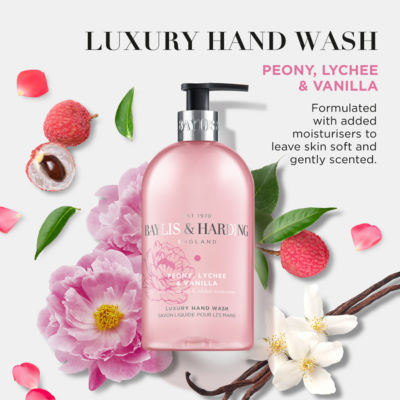 Signature Peony, Lychee, Vanilla Hand Wash 500ml thumbnail 4