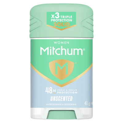 Women Triple Odor Defense 48HR Protection Unscented Antiperspirant & Deodorant 41g thumbnail 2