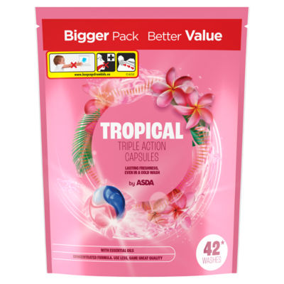 Tropical Triple Action Capsules 42 Washes thumbnail 2