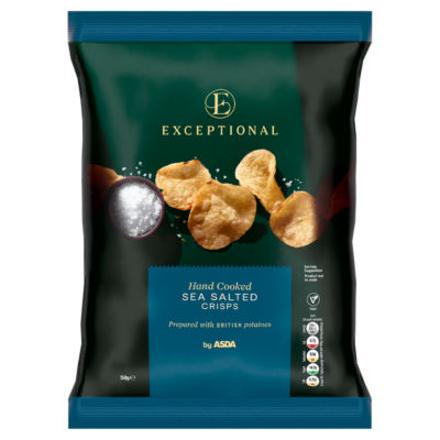 Hand Cooked Sea Salted Crisps 150g