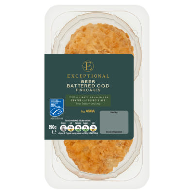 Beer Battered Cod Fishcakes 290g thumbnail 2