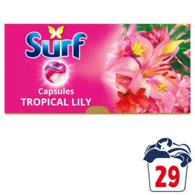 3 in 1 Tropical Lily Laundry Washing Detergent Capsules 29 washes thumbnail 2