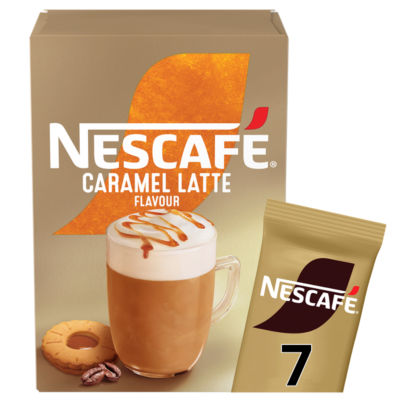 Caramel Latte Instant Coffee 7 x 17g Sachets thumbnail 2