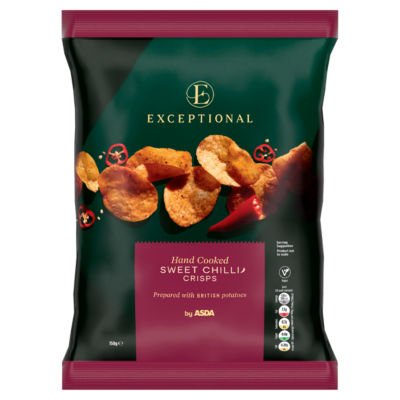 Hand Cooked Sweet Chilli Crisps 150g