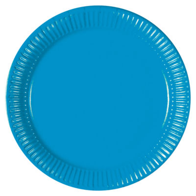 Blue Paper Plates