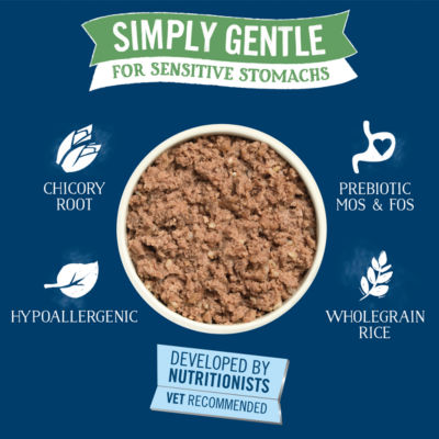 Simply Gentle Wholegrain Nourishing Food For Dogs 12 x 390g thumbnail 3