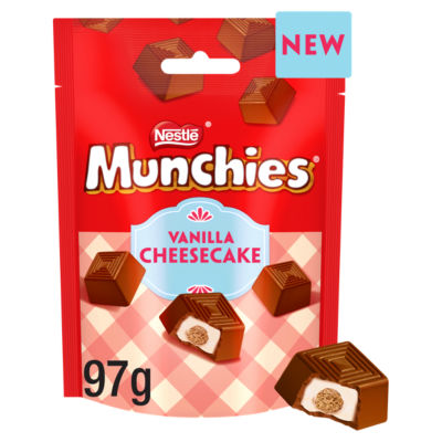 Vanilla Cheesecake Flavour Chocolate Sharing Bag 97g thumbnail 2