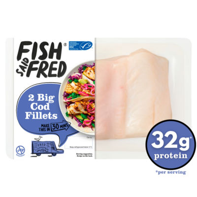 2 Big Cod Fillets 300g thumbnail 2