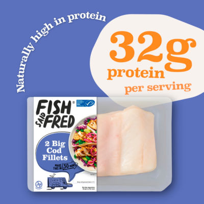 2 Big Cod Fillets 300g thumbnail 3