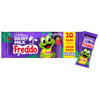 Dairy Milk Freddo Chocolate Bar 10 Pack Multipack 180 g (10 x 18g)