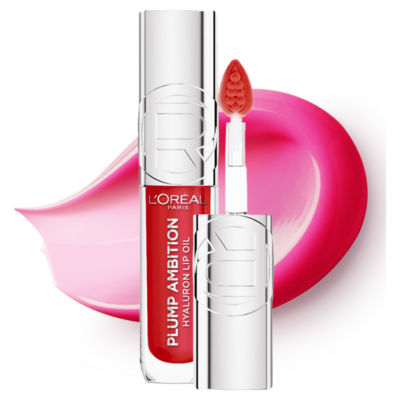 L'Oreal Paris Lip Oil, Plump Ambition with Hyaluronic Acid & Tripeptides, 380, 5ml thumbnail 2