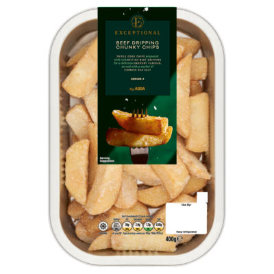 Exceptional by Beef Dripping Chunky Chips 400g