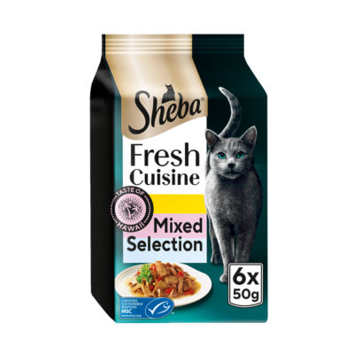 ® Fresh Cuisine Taste of Hawaii Wet Cat Food Fish in Gravy 6x50g Pouch thumbnail 2