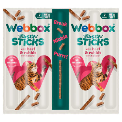 Tasty Sticks with Beef & Rabbit 7 x 5g (35g)
