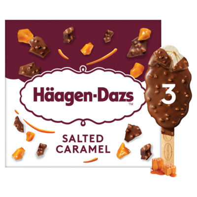 Haagen Dazs Chunky Salted Caramel Stick Bars