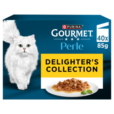 Gourmet Perle Delighters Collection in Gravy Wet Cat Food