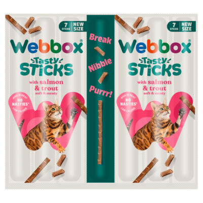 Tasty Sticks with Salmon & Trout 7 x 5g (35g) thumbnail 2