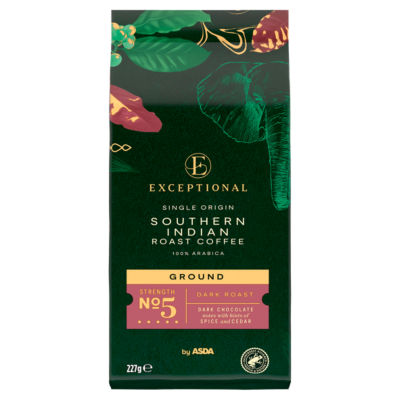 Southern Indian Roast Ground Coffee 227g