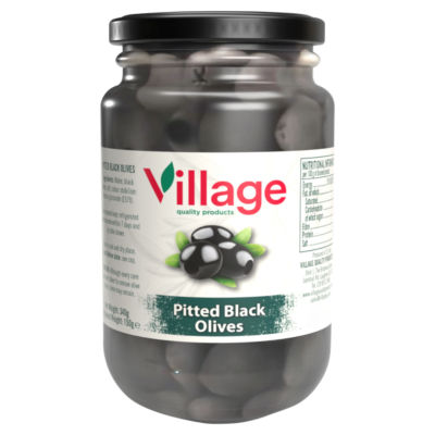 Pitted Black Olives 340g thumbnail 2