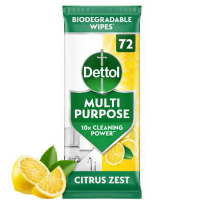 Multi Purpose Wipes Citrus Zest 72 thumbnail 2
