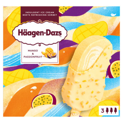 Mango & Passionfruit Ice Cream Sticks 3x80ml thumbnail 2