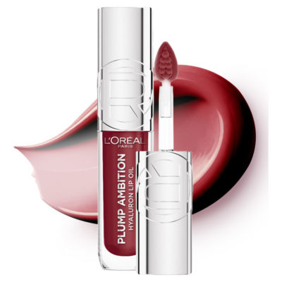 L'Oreal Paris Lip Oil, Plump Ambition with Hyaluronic Acid & Tripeptides, 490, 5ml thumbnail 2