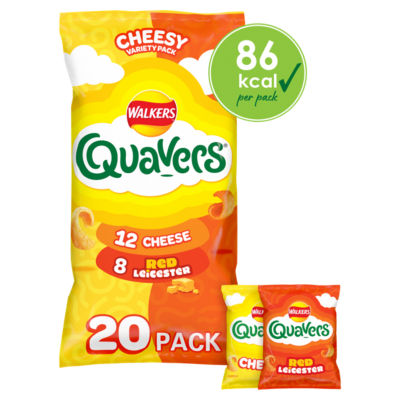 Quavers Cheesy Variety Pack 20 x 16g