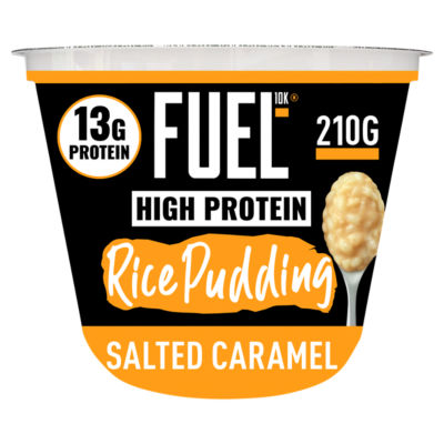 Salted Caramel Flavour High Protein Rice Pudding Dessert Snack Pot 210g