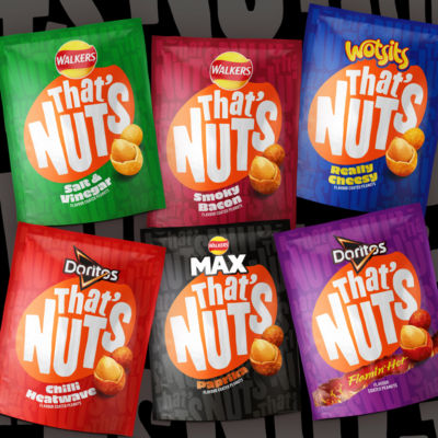 That’s Nuts Walkers Max Paprika Sharing Coated Peanuts 160g thumbnail 3