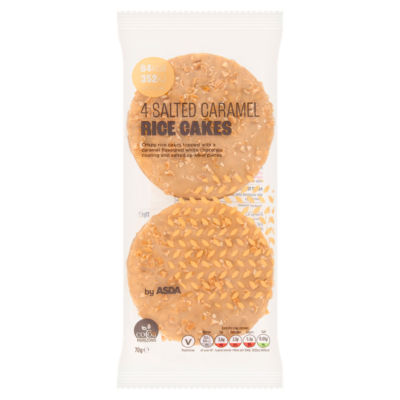 4 Salted Caramel Rice Cakes 70g thumbnail 2