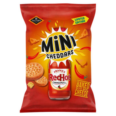 Mini Cheddars Frank's Red Hot 150g thumbnail 2