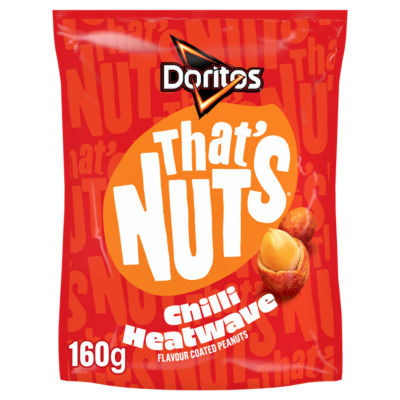 That’s Nuts Doritos Chilli Heatwave Sharing Coated Peanuts 160g thumbnail 2