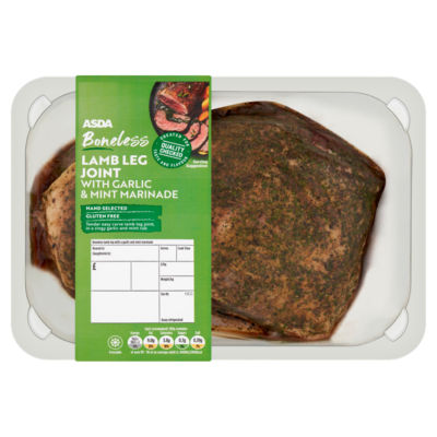 Boneless Lamb Leg Joint with Garlic & Mint Marinade