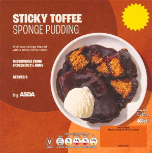 Sticky Toffee Sponge Pudding 400g thumbnail 2
