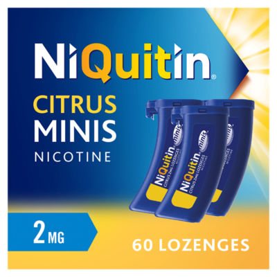 NIQUITIN Mini Lozenges Citrus 2.0mg 60s