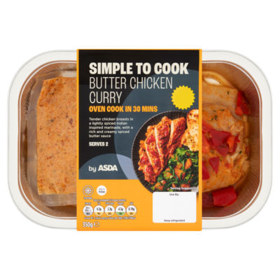 Simple to Cook Butter Chicken Curry 350g thumbnail 2
