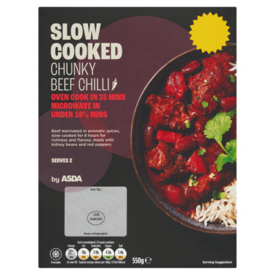 Slow Cooked Chunky Beef Chilli 550g thumbnail 2