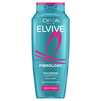 L'Oreal Paris Elvive Fibrology Thickening Shampoo, for Fine or Thin Hair, 250ml
