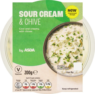 Sour Cream & Chive 200g
