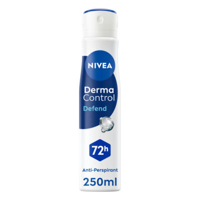 NIVEA Derma Control Defend Extra Comfort 72h Anti-Perspirant Deodorant Spray 250ml