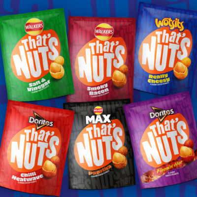 That’s Nuts Wotsits Really Cheesy Sharing Coated Peanuts 160g thumbnail 3