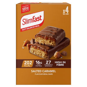 Salted Caramel Flavour Meal Bars 4 x 60g (240g) thumbnail 2